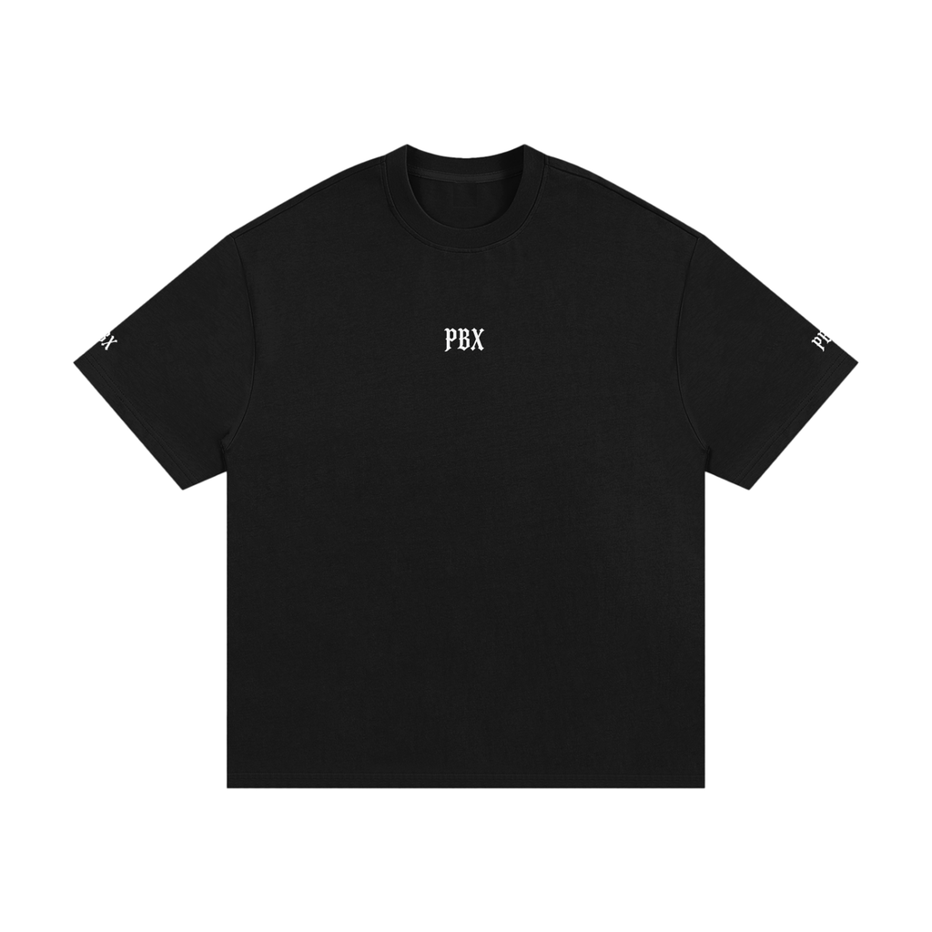 PBX Black Essential Heavyweight Cotton T-Shirt