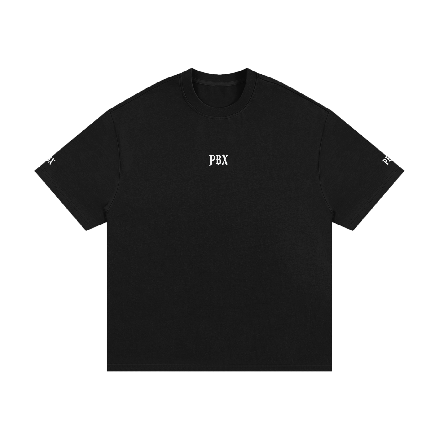 PBX Black Essential Heavyweight Cotton T-Shirt