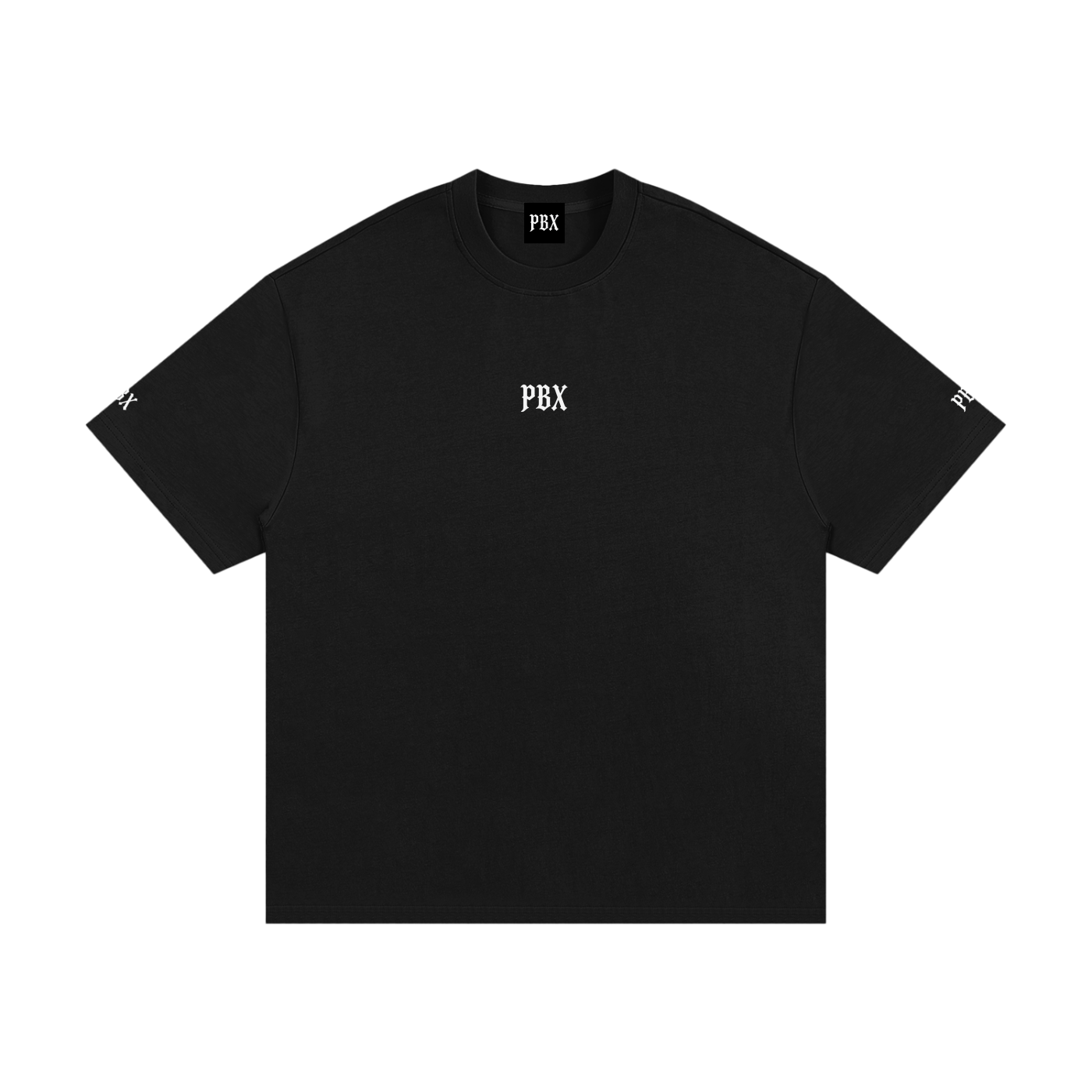 PBX Black Essential Heavyweight Cotton T-Shirt