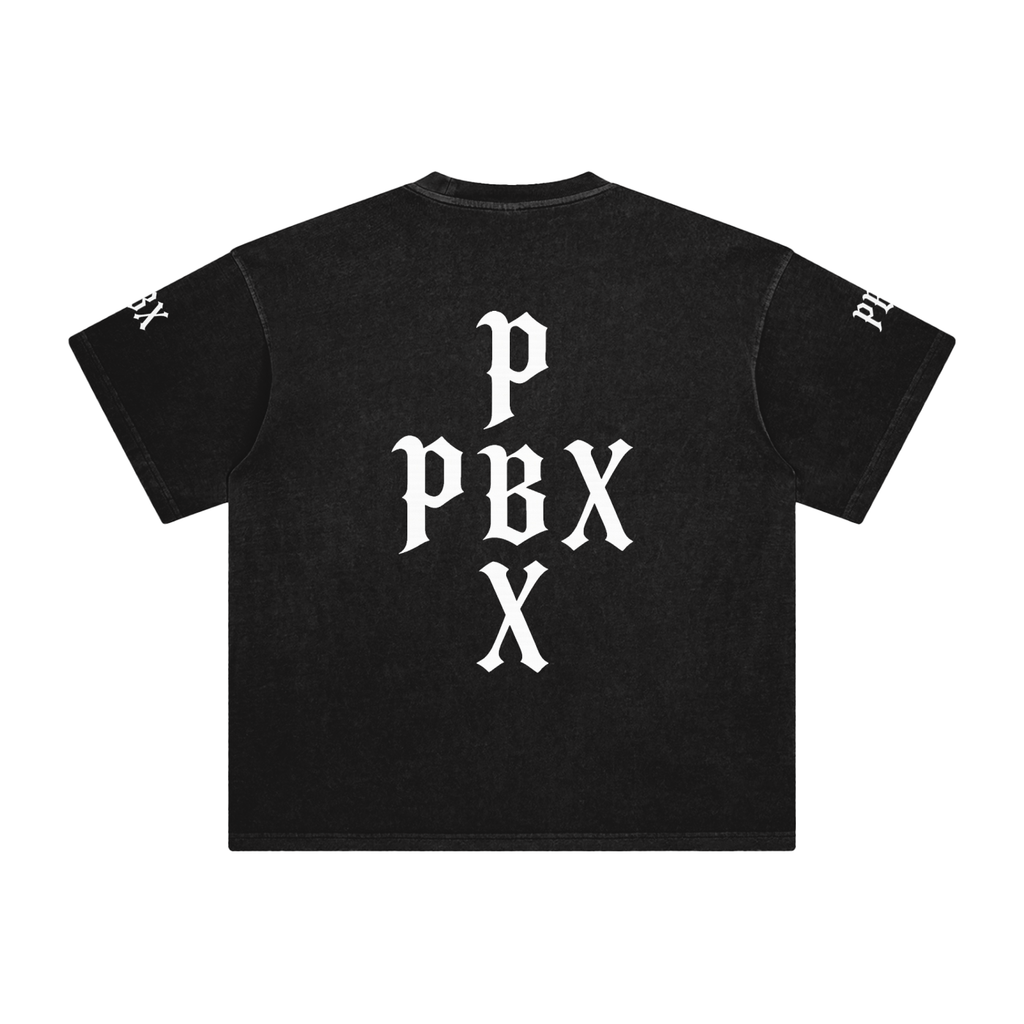PBX Black Enzyme Washed T-Shirt