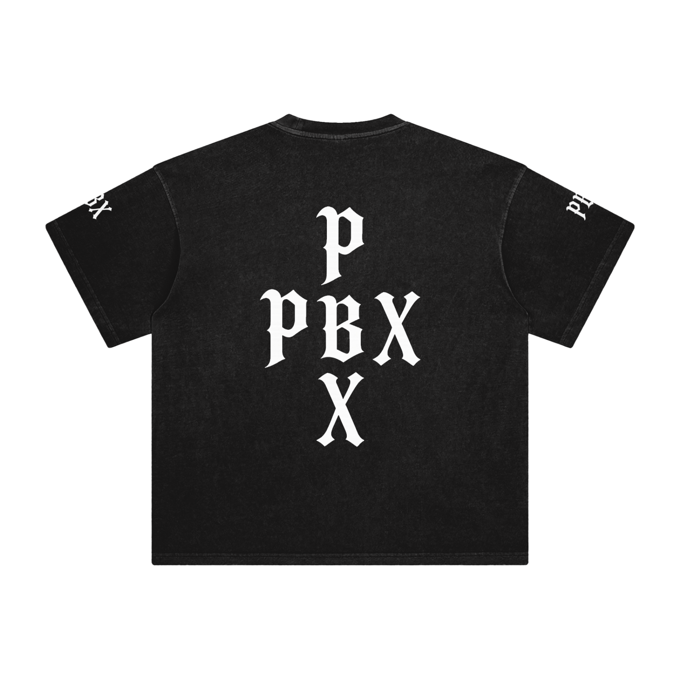 PBX Black Enzyme Washed T-Shirt