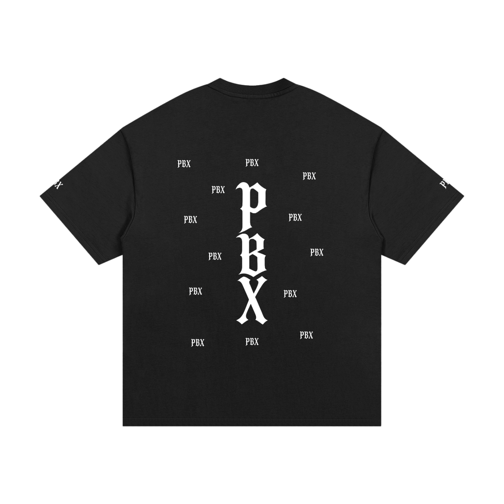 PBX Black Essential Heavyweight Cotton T-Shirt
