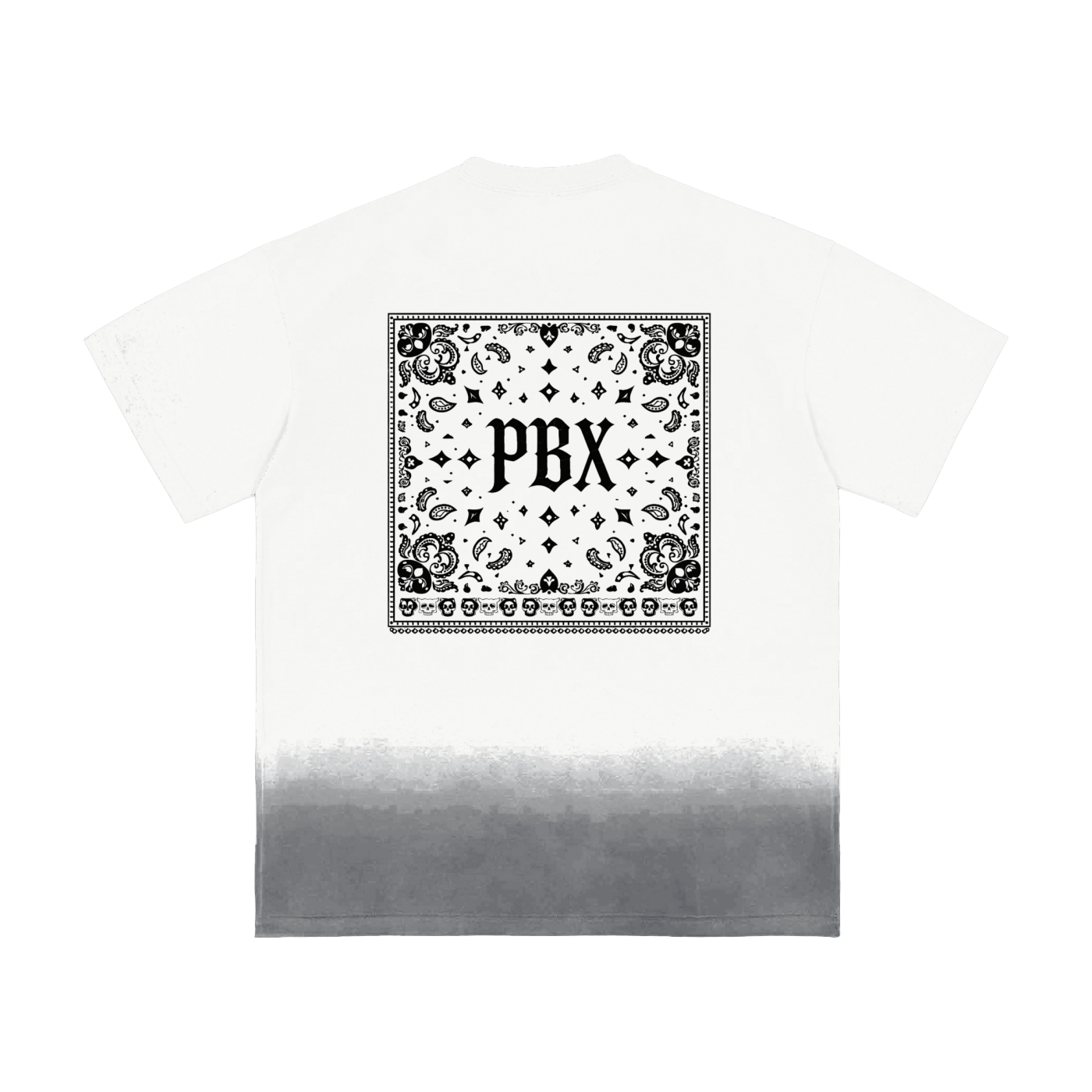 PBX White Sunfade Vintage Washed T-Shirt