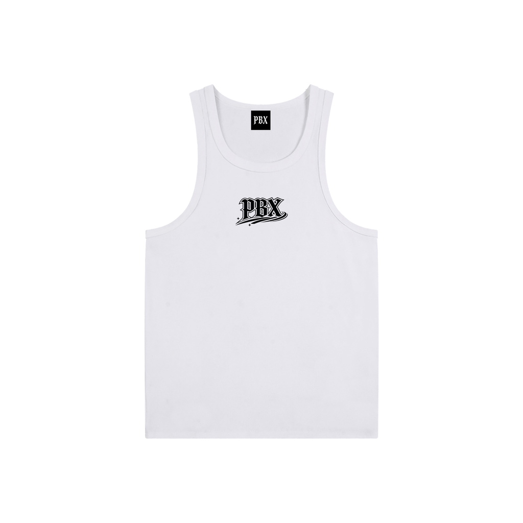PBX White Essential Performance Tank Top