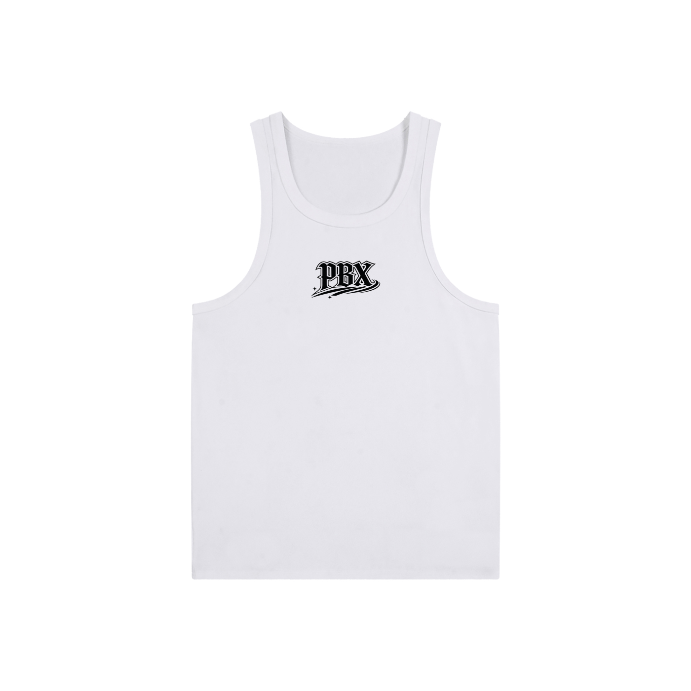 PBX White Essential Performance Tank Top