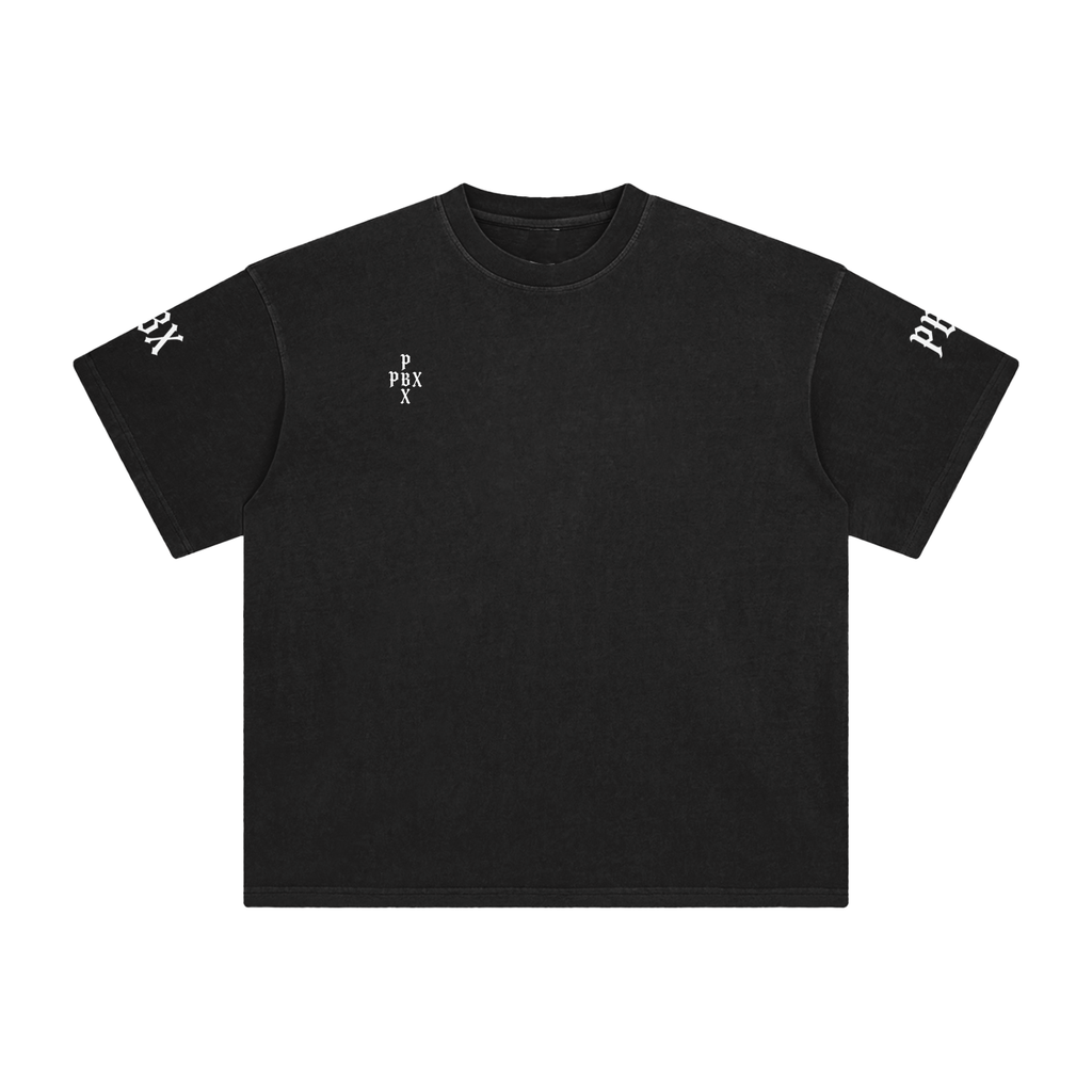 PBX Black Enzyme Washed T-Shirt